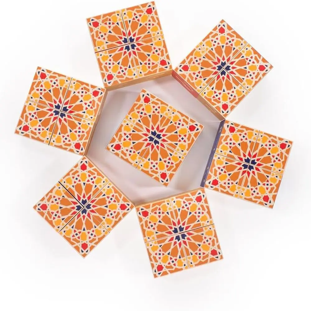 Handcrafted American Arabic Blocks by Uncle Goose