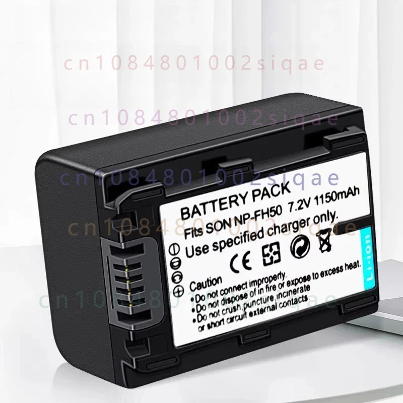 Battery for Sony NP-FH50 camera DSC-HX1 HX100/200 A290/330/390