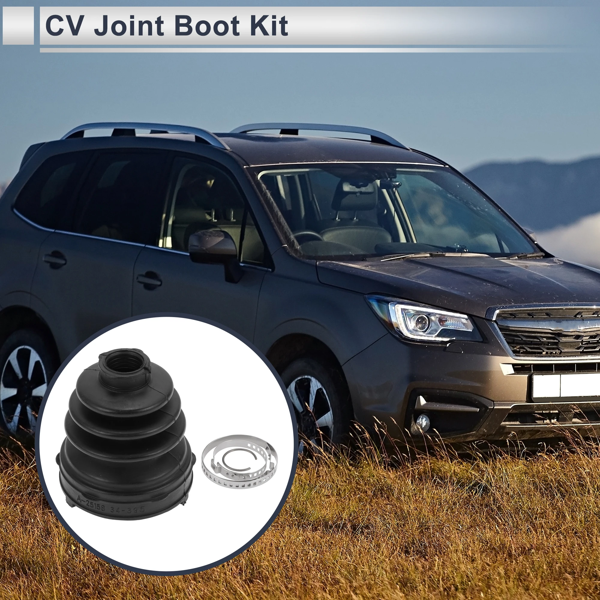 X Autohaux No.28323SA020 Zestaw zewnętrznych przegubów homokinetycznych z zaciskami do Subaru Forester 2003-2008 do Subaru Impreza 2008-2010