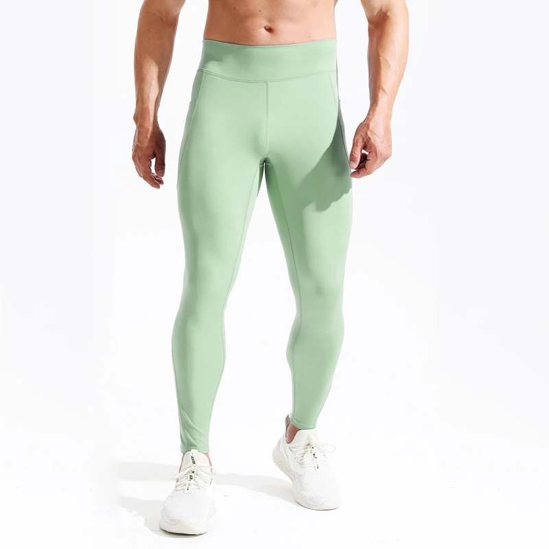 Verano primavera otoño hombres mallas para correr gimnasio pantalones de bolsillo masculino baloncesto fútbol Fitness ejercicio deporte Leggings largos181