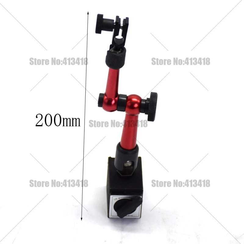 Hot Meetklok 0-10mm Universele Magnetische Stand Basishouder 0-0.8mm 0-0.2mm Wijzerplaat Test Comparator voor Apparatuur Kalibratie