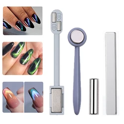 3D Strong Cat Eyes Magnet Double Headed for UV Gel Multi-function Magnet Board Magnetic Pen Nail Art Tool Nails Accessories