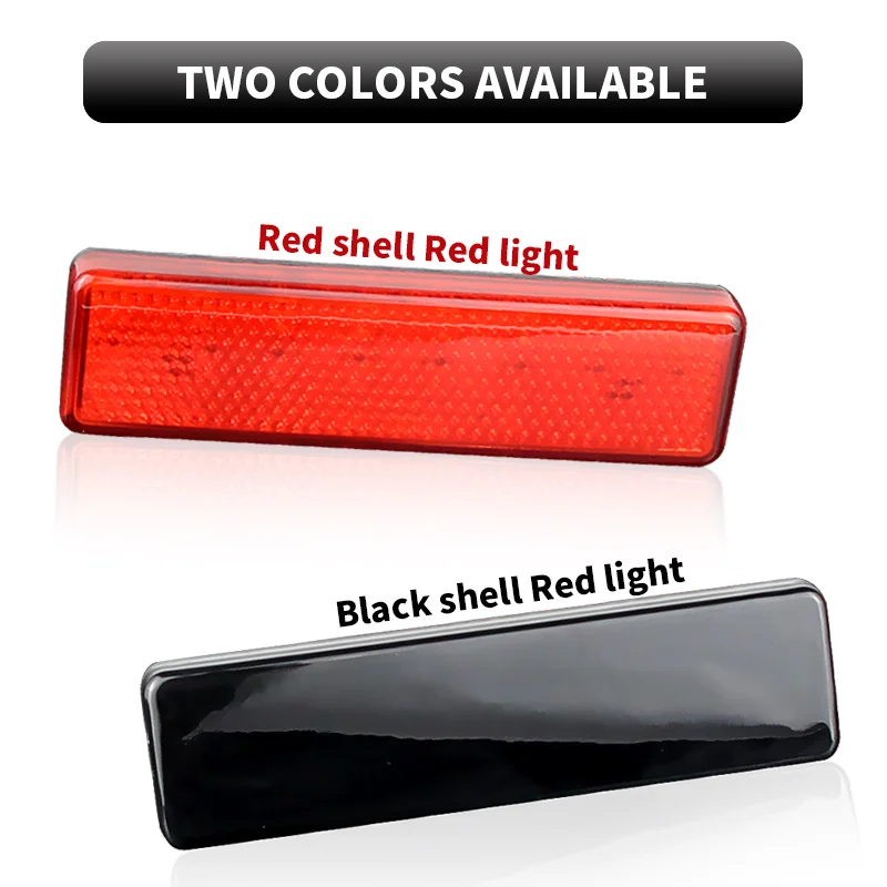 2×LED Rear Bumper Reflector Lights Indicator Taillight Fog Lamps for Opel Vivaro/Movano A/Renault Master/Trafic/Nissan Primastar