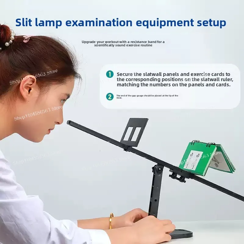 Monocular Amblyopia Vision Trainer, Aperture Ruler Training Device, Professional Eyesight Correction Equipment
