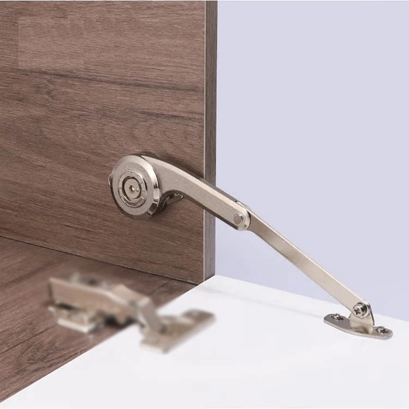 1PCS Tatami Air Support Up Down Flip Door Damping Buffer Support Rod Can Freely Stop Cabinets Flip Doors Support Rod Accessories