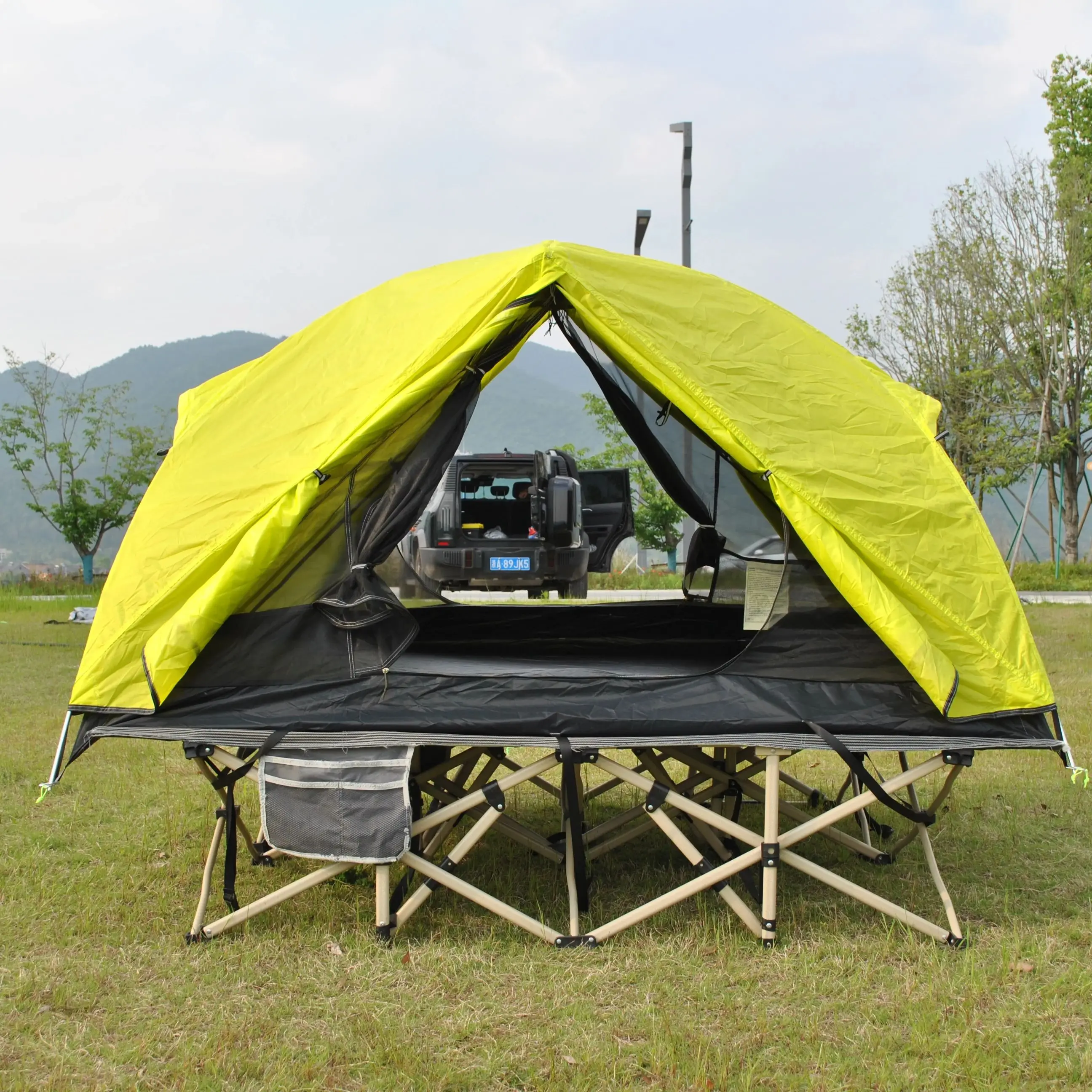 

2 Person Easy Set Up Tent Waterproof,2 Doors Design Family Tents for Camping Hiking & Traveling,Camping Tent Excluding bed