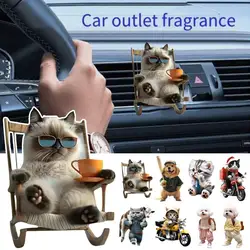 Car Air Outlet Aromatherapy Air Freshener Diffuser Conditioning Aromatherapy Perfume Clip Car Interior Decoration