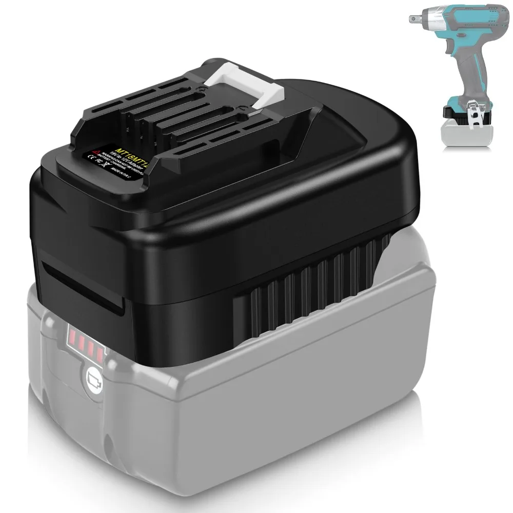 MT18MT12 Battery Adapter Converter for Makita 18V Lithium-ion Batteries for Makita 12V Lithium Battery Power Tool Electric Drill