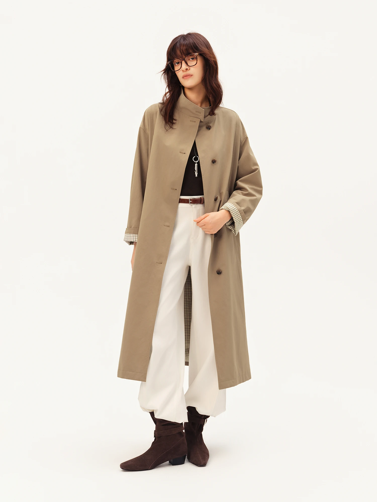 ZIQIAO 2026 Осенний женский тр – обзор и цена Trench Coat Formal