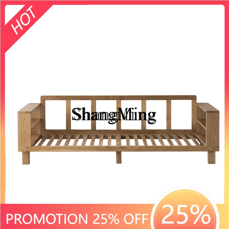 

CL каркас из белого дуба, диван из цельного дерева, кожаный тканевый чехол для одного человека, трех человек, журнал