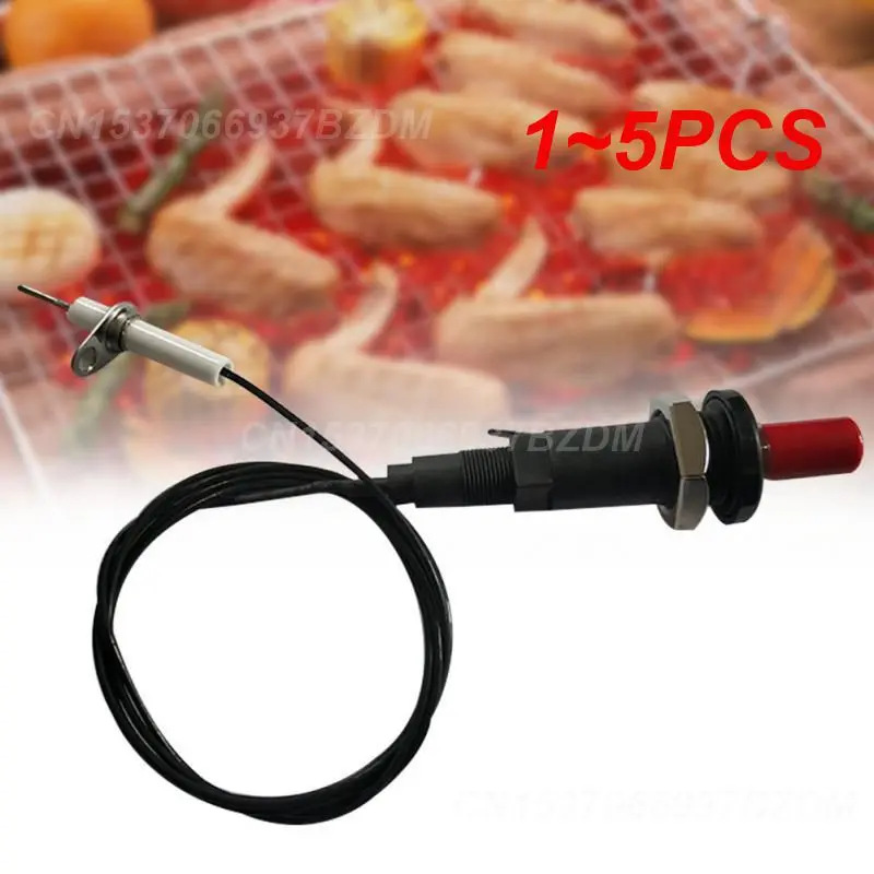 1~5PCS Piezo Spark Igniter For Oven Gas Grill Oven Push Button Home Kitchen With Cable BBQ Hiking Appliance Accessories