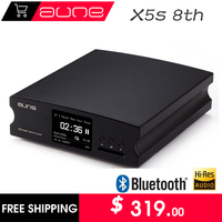 AUNE X5s 8th Anniversary Edition Music Digital Player Bluetooth Decoder Turntable HIFI Lossless DSD Streaming Media Music Player
