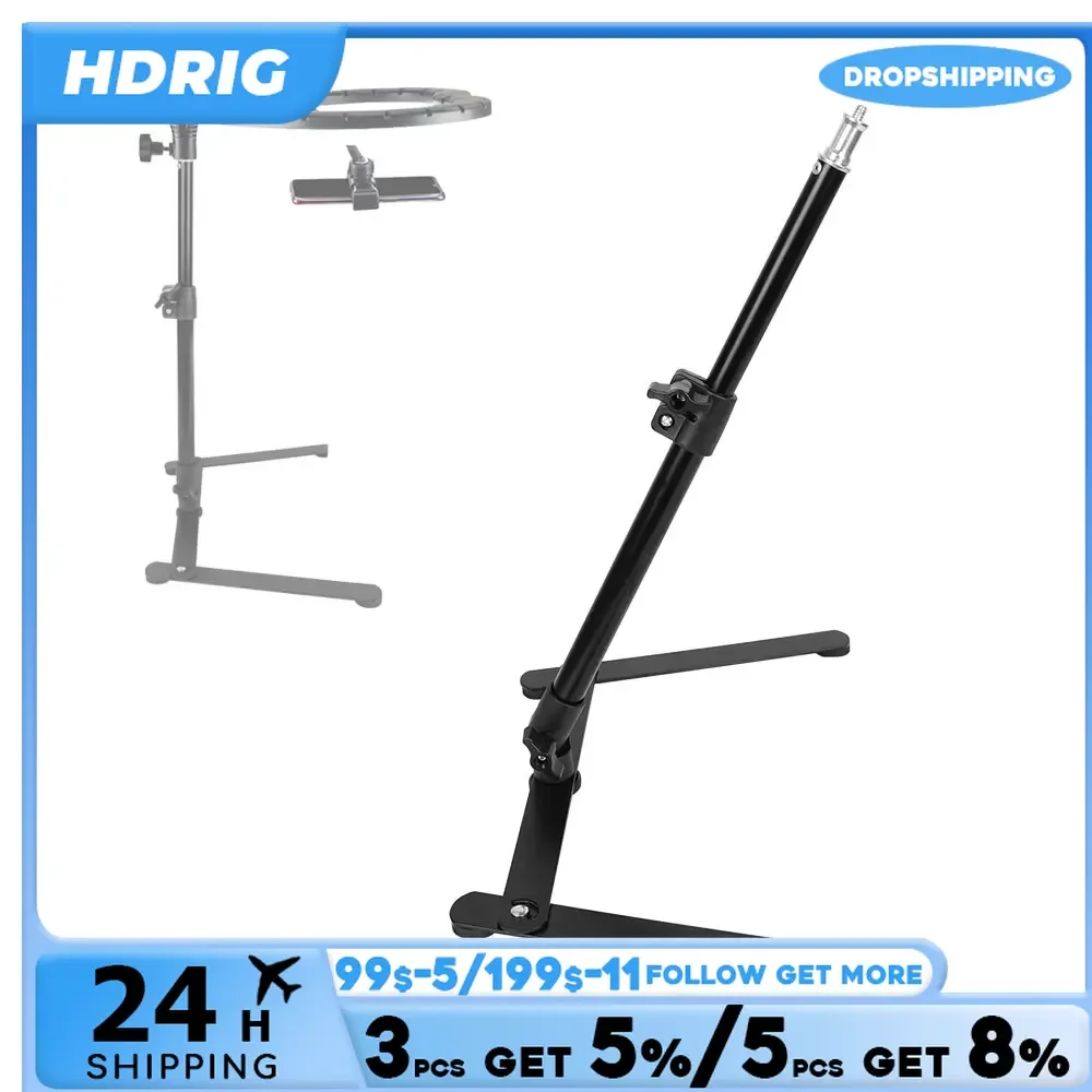 Настольный Штатив для телефона, вращающаяся подставка для видеосъемки