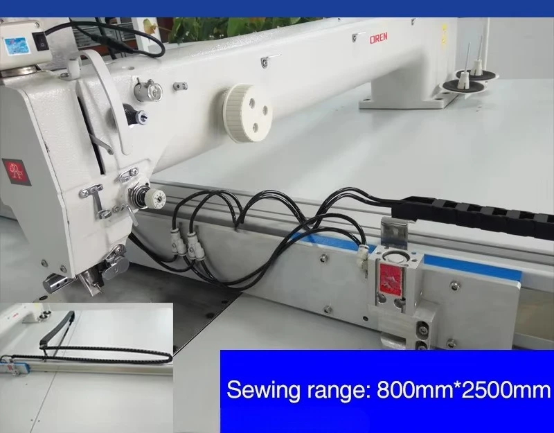 Large Computer Pattern Sewing Machine Camping Tent Sewing Machine Industrial Sheet Sewing Machine