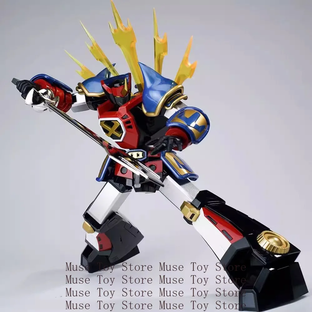 Na stanie Demon God of the War Horn Land Goshogun Sengoku Majin Goshogun Model ze stopu gotowy produkt Macron 1 Figurka Akcji