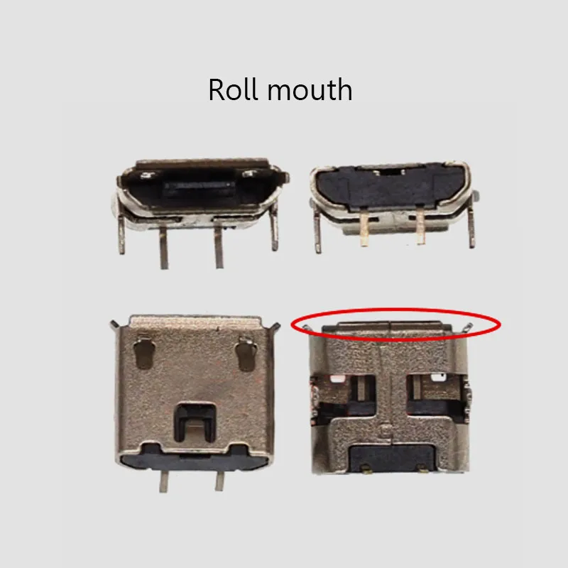 2-5PCS Micro 2Pin USB Charging Data Port For Robot Dog Intelligent Toy Robot Small Fan 2-pin Android Phone Tail Plug Connector