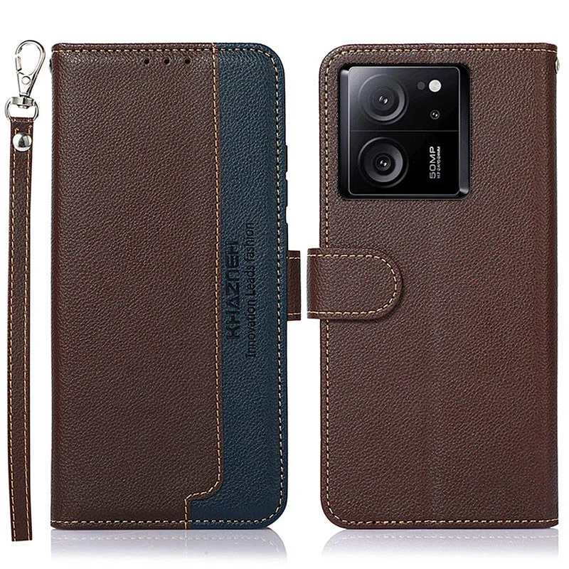 For Xiaomi 14T 13T Pro 12T 11 Lite 13 T 5G Luxury Case Leather Shield Business RFID Wallet Funda Mi 12X T12 11T Ultra Flip Cover