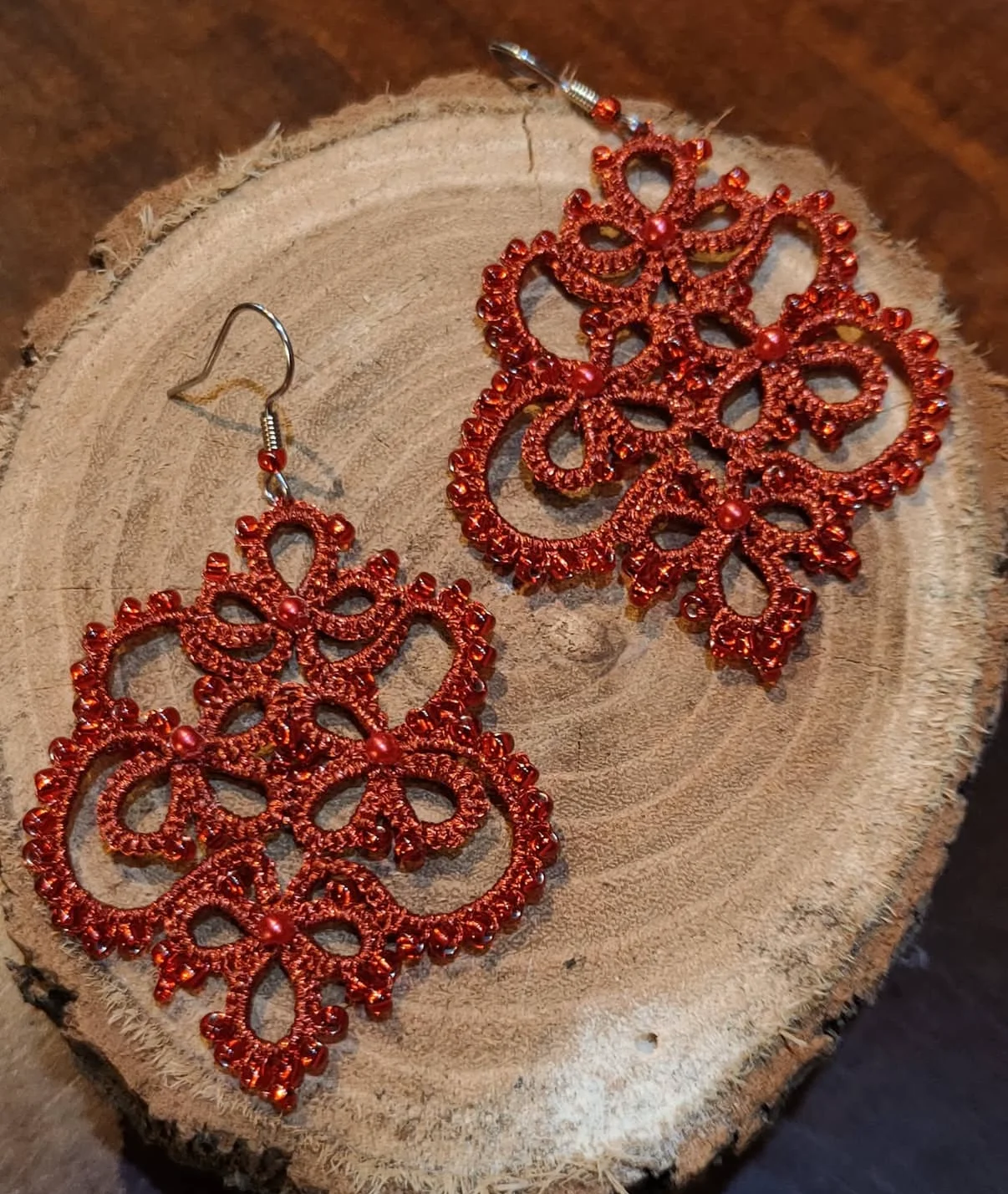 2026 Sanbest 3-fädiges Metallic-Filzgarn-Set für Shuttle-Tatting-Spitze, DIY handgemachtes Armband, Ohrringe, Makramee-Garn-Bastelset – Detail 21