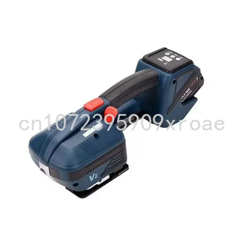 

Портативный электрический пресс-подборщик V2 Электрическая обвязочная машина для термоплавкого пресс-подборщика 13-16 мм из ПЭТ/ПП с портативными упаковочными инструментами