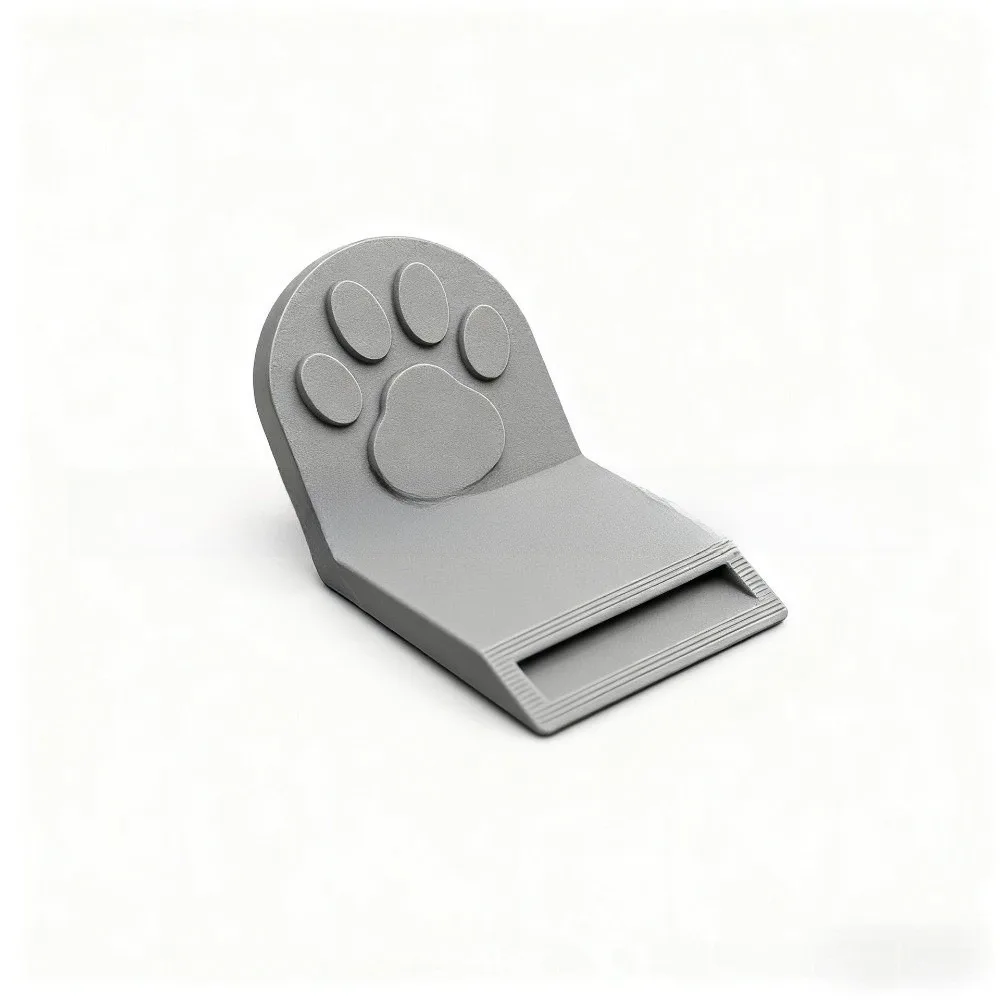 Portable Non-Slip Grip Cat Food Can Opener Easy-Clean Plastic Bottle Opener Ergonomic Cat Paw Canned Food Opener Pet Feeding