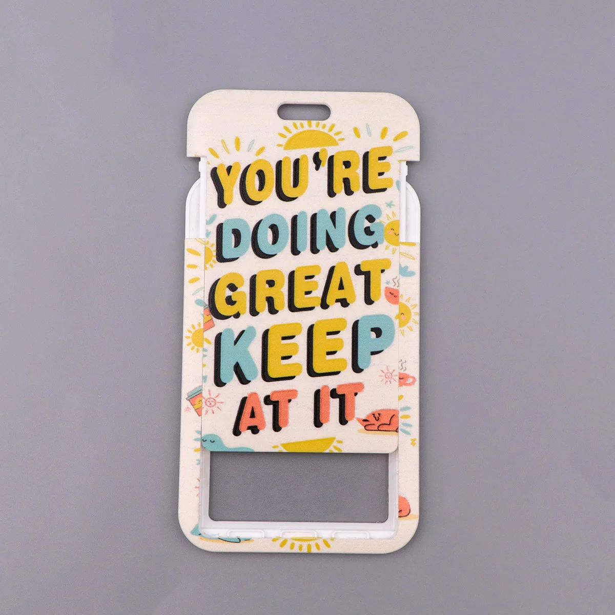 

Creative Quotes Lanyard Neck Strap Keychain Funny Phrase Card Cover Badge Holder Mobile Phone Hang Rope Keyring Accessories Gift