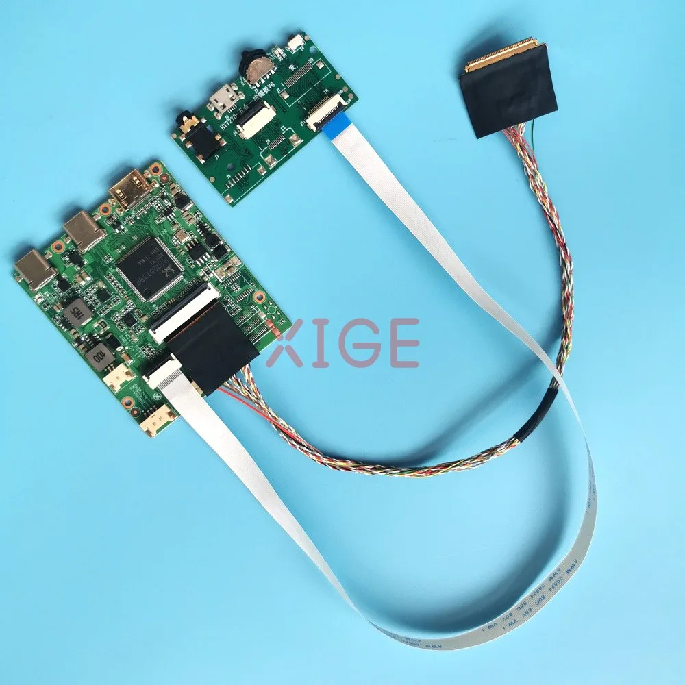 

Kit DIY For LTN101AT03-801/401/301/101 USB-C Mini-HDMI 1366x768 10.1" Laptop Screen 40-Pin LVDS TYPE-C Driver Controller Board