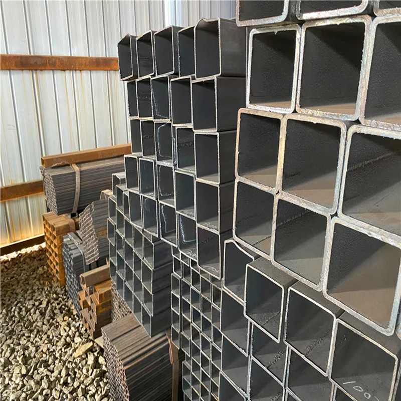 Automotive Frame Grade ERW Welded Square Tube 40x40-200x200mm 2-6mm Q235B ST52 6-9M Welded Square Hollow Section