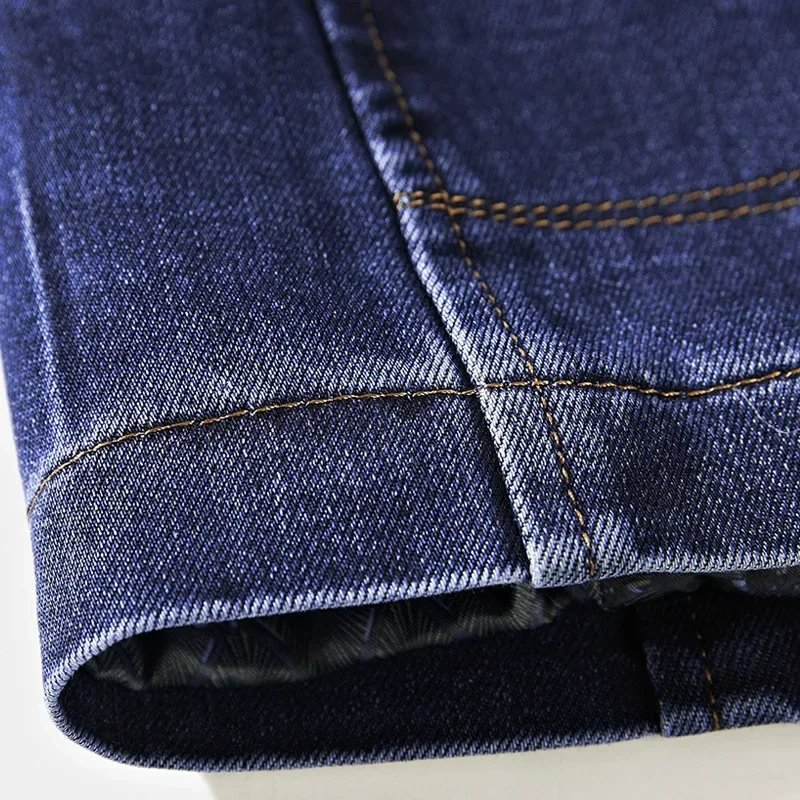 السترة الرجالية الموضة شهم الأعمال الرجعية تنوعا العصرية الزفاف المهنية عادية بلون المضيف القطن الدنيم السترة