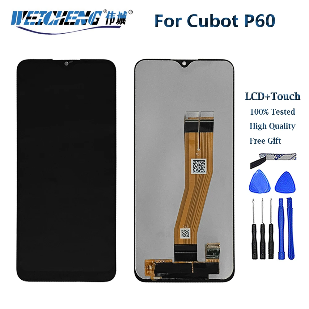 

6.52" LCD Pantalla For Cubot P60 LCD Display And Touch Screen Digitizer Assembly For Cubot P60 LCD Sensor Dispaly Parts