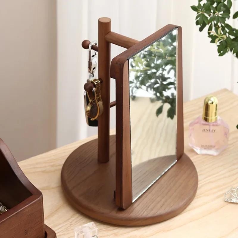 

Зеркало для хранения серег, из массива дерева