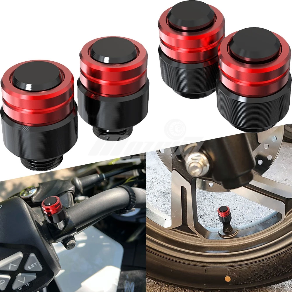 

FOR HONDA CB1000 CB 1000 HORNET SP 2024 2025 2026 Motorcycle Rearview Mirror Plug Hole Screw Cap Tire Valve Stem Caps Covers