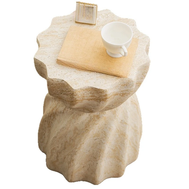 Imitation Arazumi sofa side table, apartment creative home living room coffee table, balcony vase ornament