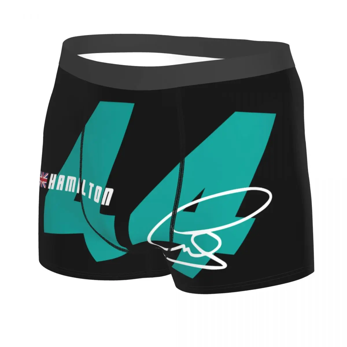 Custom The Lewis Legacy Motorsport Underwear Men Print 44 NumberCar Racing Boxer Shorts Panties Briefs Soft Underpants