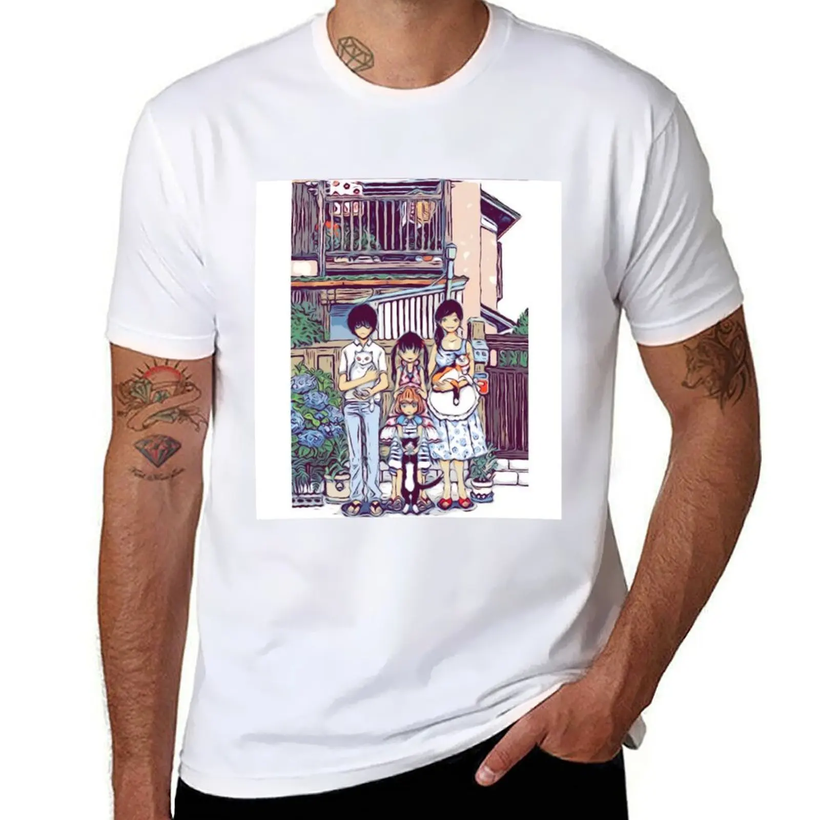 

man Momo Like Rei, - 3-Gatsu Comes a (Sketch) Lion|March Lion summer Hinata T-Shirt Akari, In shirt Kiriyama and t no