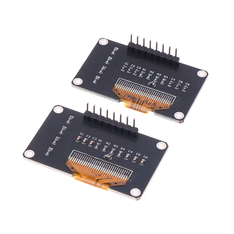 0.96-inch OLED Display Screen White/blue 12864 Screen Module With Matrix 4 Key Interfaces Keyboard IIC SSD1315