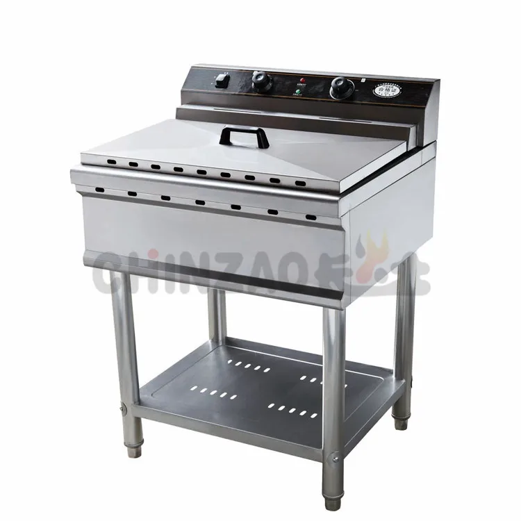

Free Standing Deep Fryer Electric Frying Machine With Single Tank