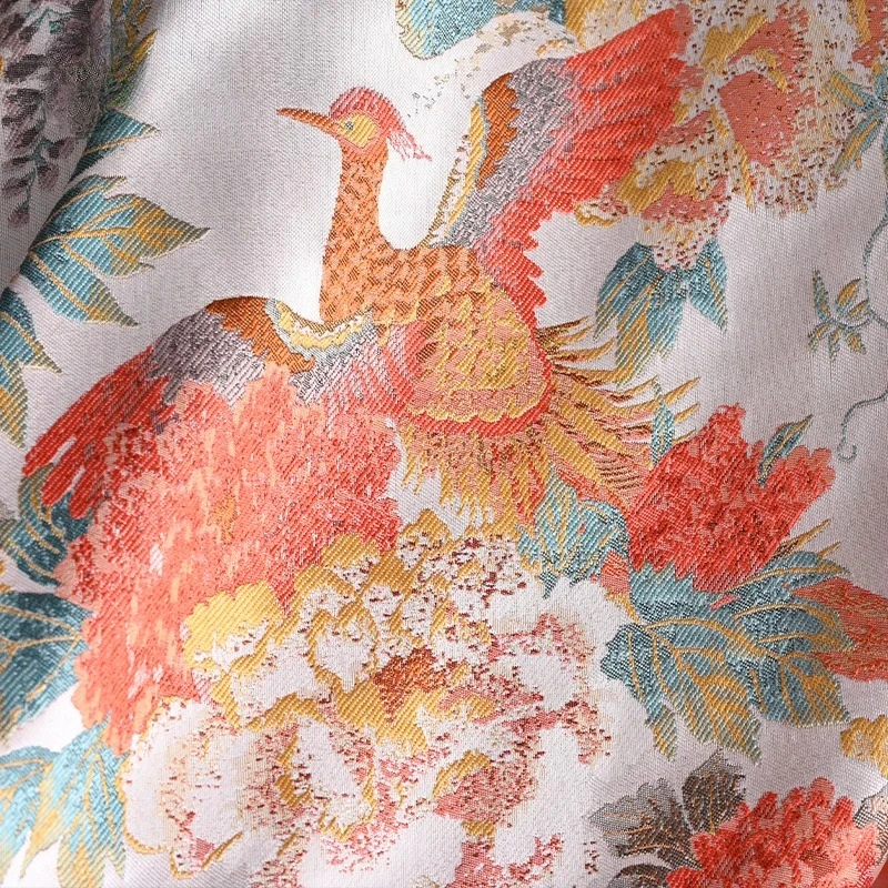 Jacquard Brocade Fabric Vintag - огляд і ціна Sewing Fabric