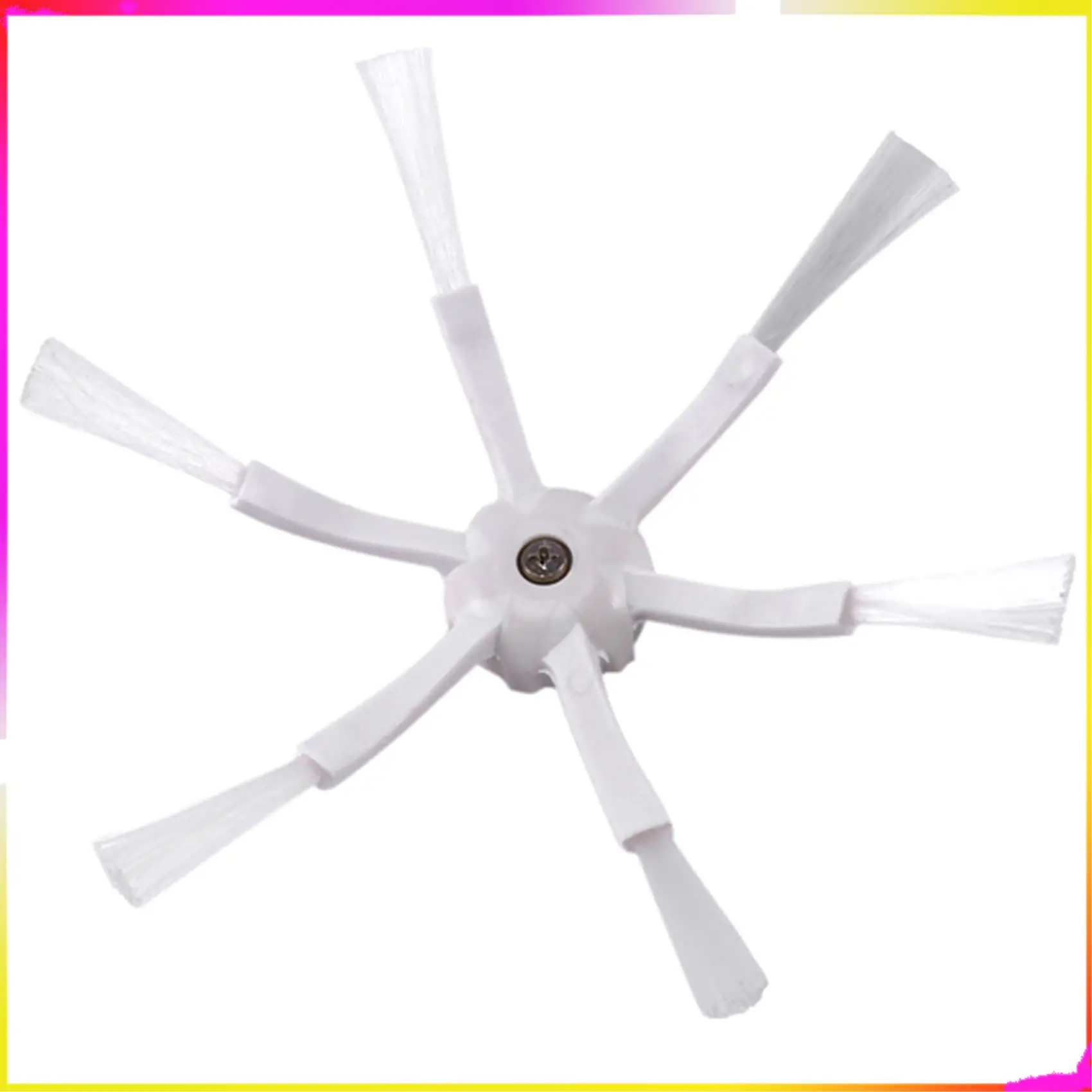 M04K 8X الأبيض 6 الأسلحة فرشاة جانبية ل Xiaomi 1S MI روبوت فراغ 2 Roborock S50 S51 S5 أجزاء المكنسة الكهربائية الملحقات