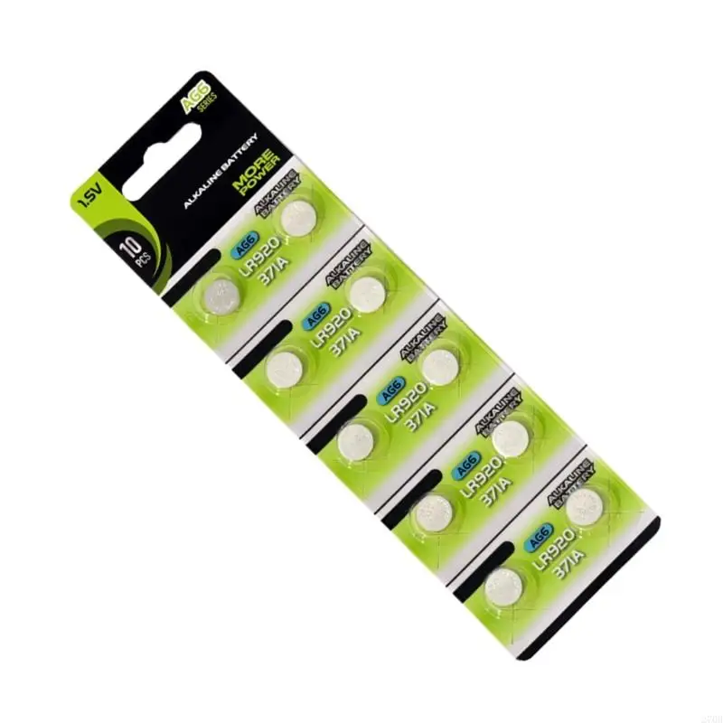 270B 10 -RUCES Komórki alkaliczne długotrwałymi akumulatorami monety do zabawki do zabawki