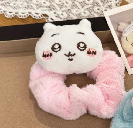 ckw Plüsch-Haargummi Niedlicher Usagi Hachiware Chii Cartoon-Haargummi Kawaii Elastisches Haar-Accessoire – Detail 7