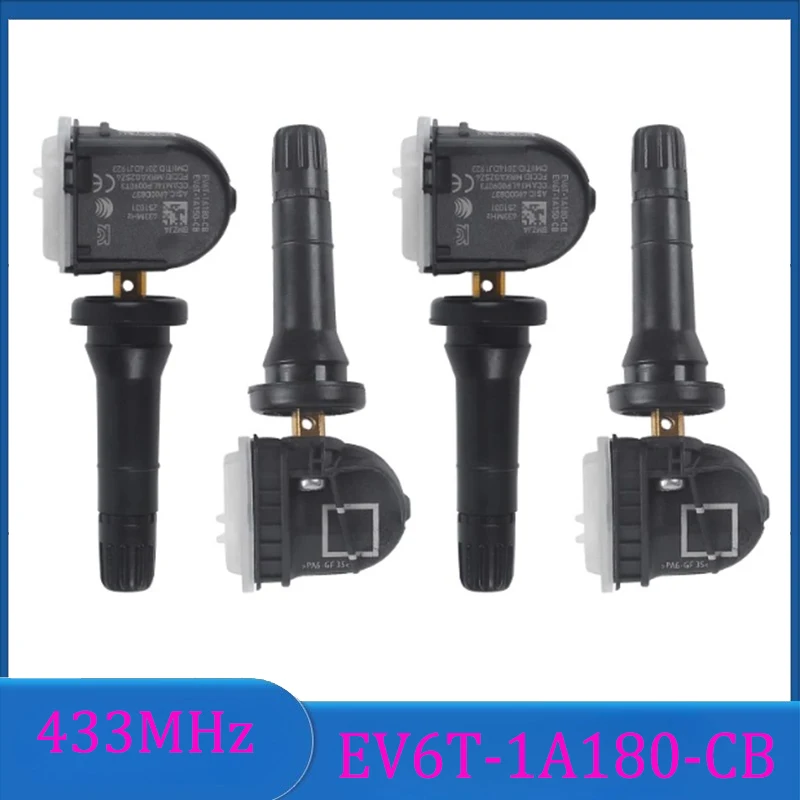 

EV6T-1A180-CB EV6T1A150CB Tire Pressure Monitoring Sensor TPMS 433MHz For Ford 2010-2020 C-Max Mondeo Kuga Focus Fiesta Explorer