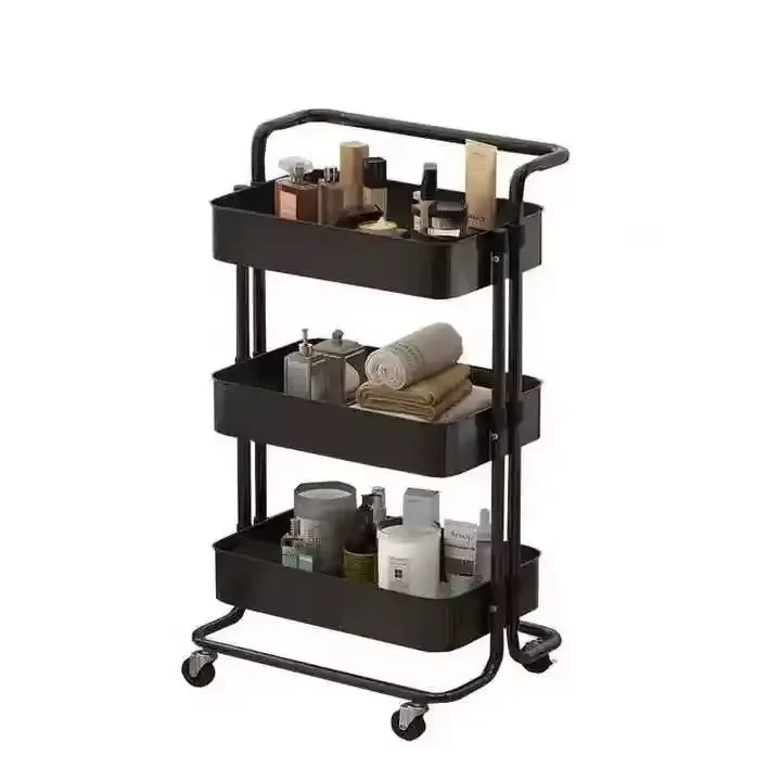 

Hot Selling High-quality Multifunctional Three-layer Beauty Salon Hair Salon Bathroom Trolley
