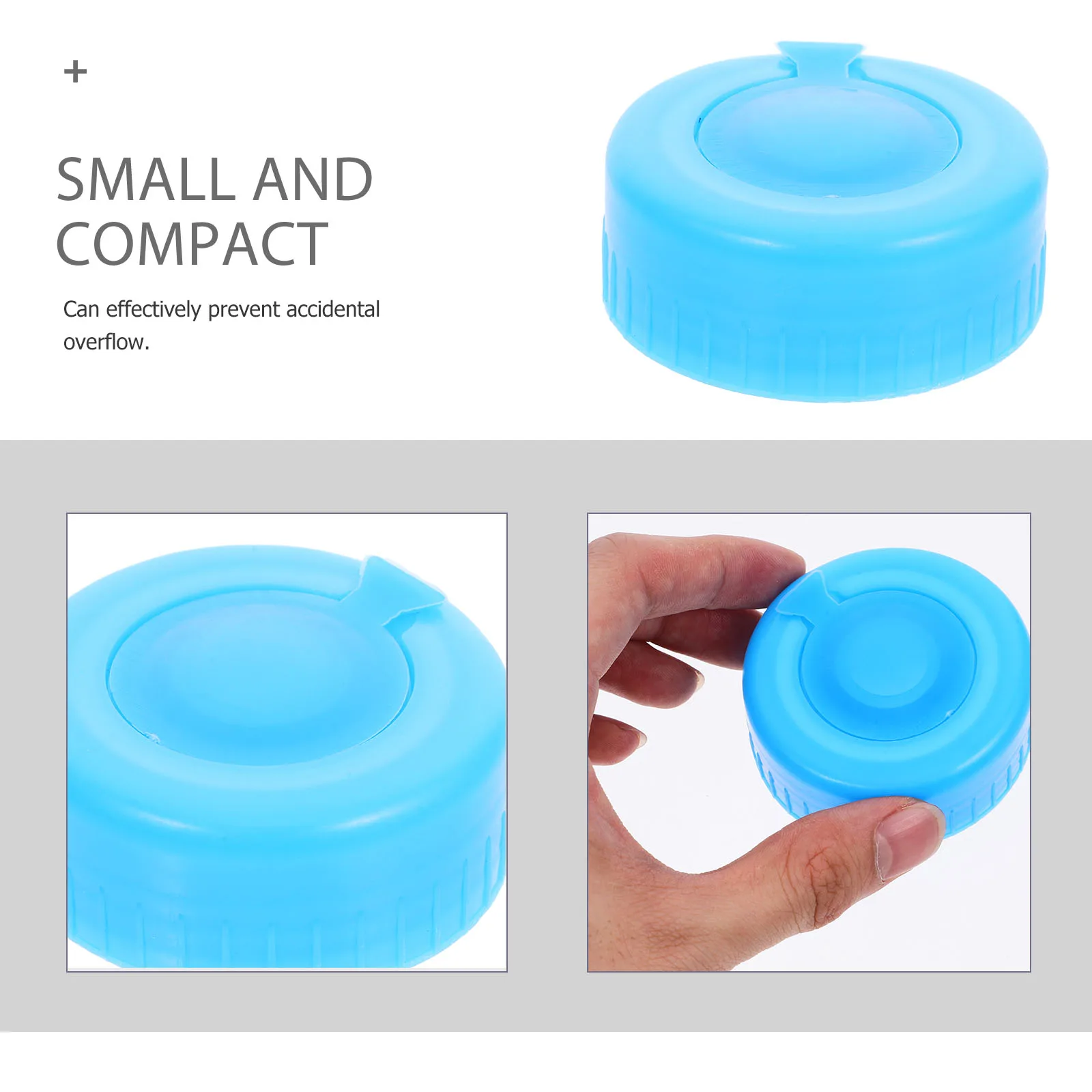 

4 Pcs Threaded Barrel Lid Water Jug Cap Replacement Anti-spill PP Bucket Lids Sealing Caps Kitchen Facilities Reusable