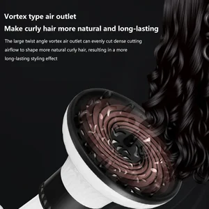 Universal Electric Hair Diffuser Dry, Curls and Black Dry, Hairdressing Styling Tools, Adjustable Fan, Wind Cover 12 Main Sales Dryer with Curl Diffuser - №1