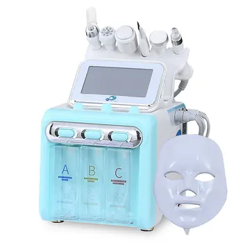 Hidro mikrodermabrazyon Aqua h2h2o2 yüz makinesi Hydra su dermabrazyon cilt Scrubber Peel oksijen jeti yüz makinesi