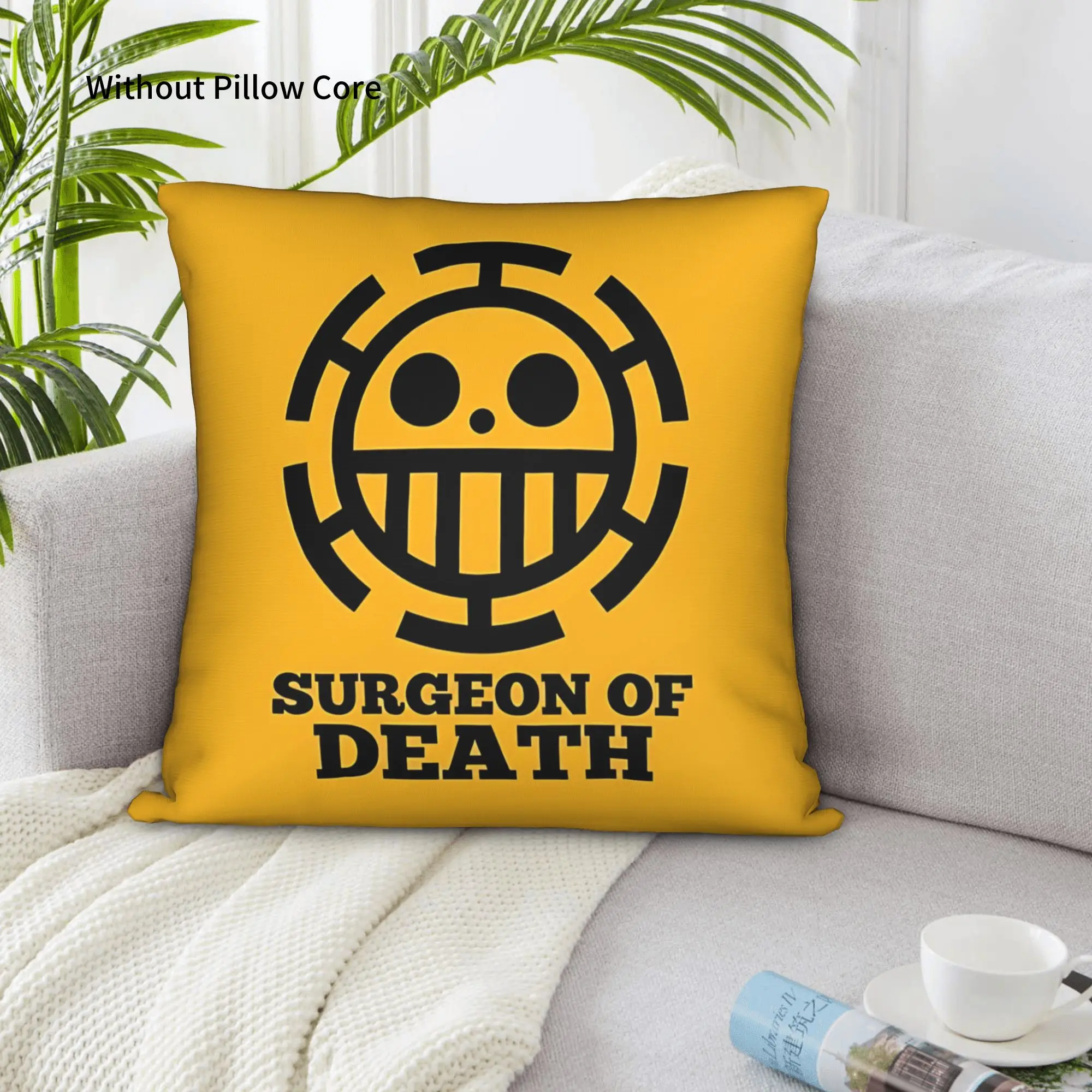 1PC Anime One Pieces Theme Pillow Case Double-Sided Printing  Sofa Cushion Bedroom Bedside Pillow