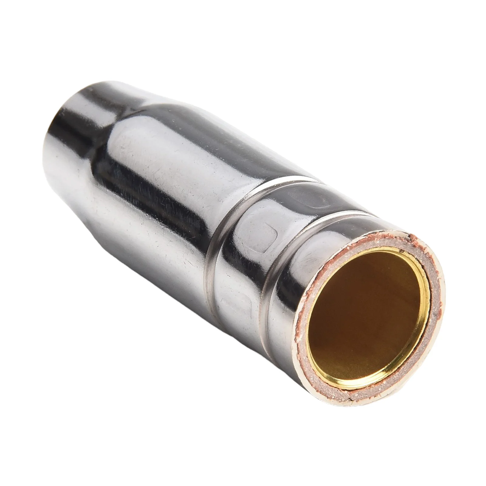 

Эффективно для расходных материалов для сварки MIG с восемью коническими газовыми насадками и гаечным ключом, подходящим для горелок 25AK.