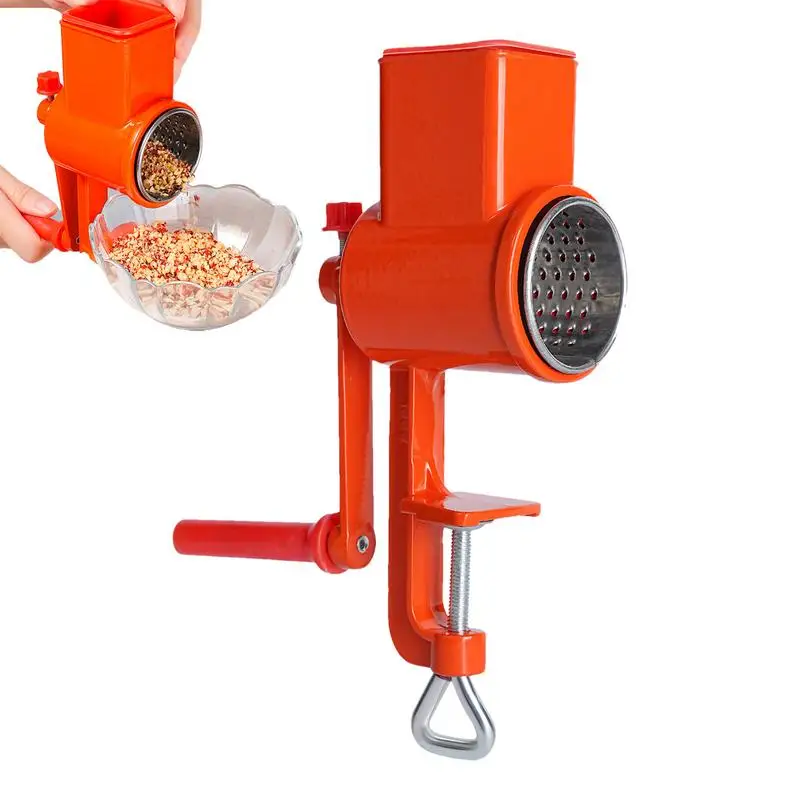 

Терка для сыра портативная из алюминиевого сплава, вращающаяся измельчитель для сыра, измельчитель для масляных орехов, домашний кухонный прибор