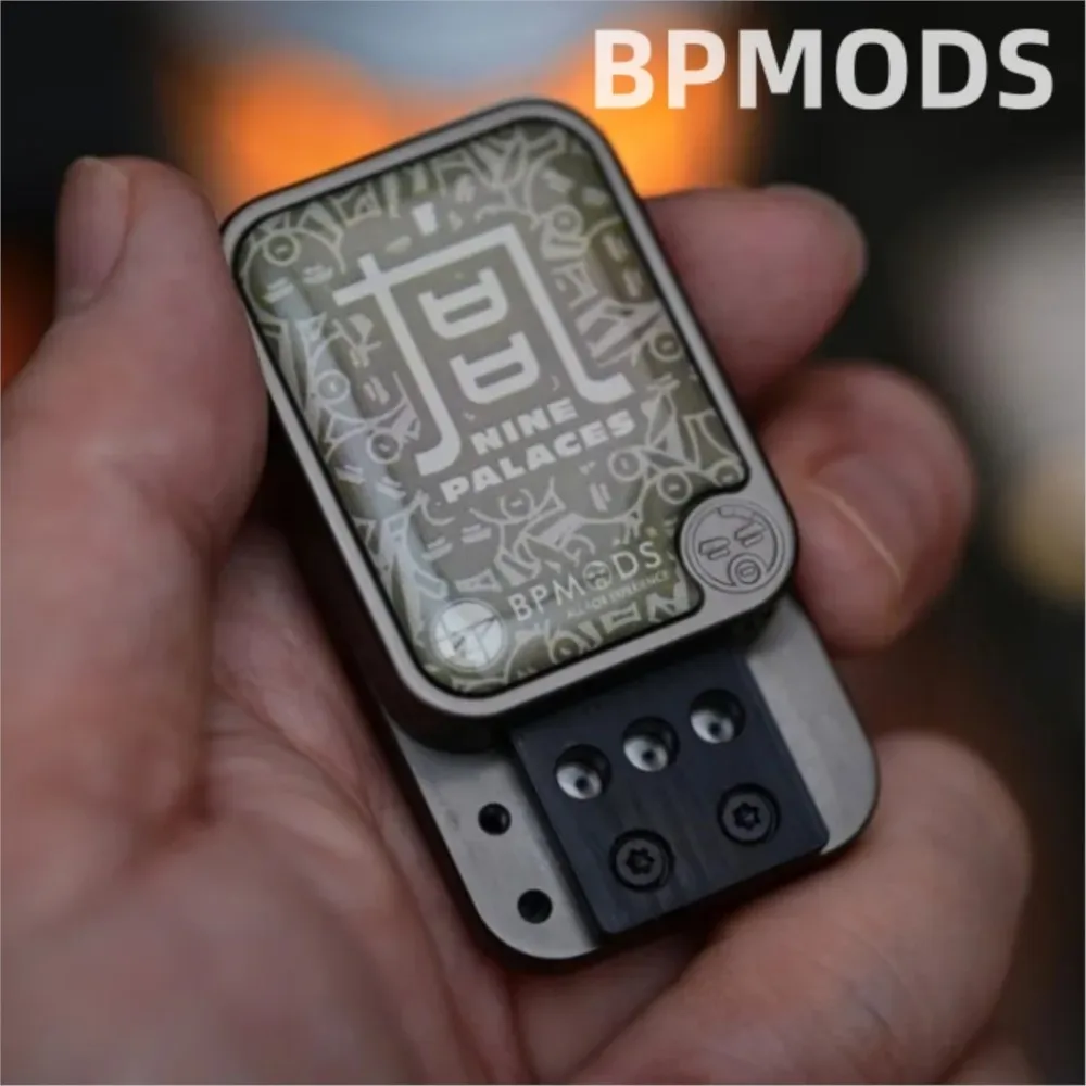 

НОВЫЙ BPMODS Nine Palaces Fidget Slider Игрушка из нержавеющей стали для взрослых Оригинальный дизайн Несколько вариантов игровой игры Новинка игрушки