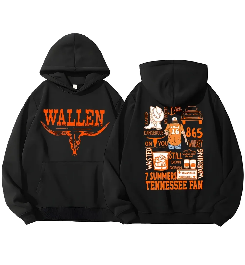 Tennessee Morgan Wallen Western Country Music Hoodie,Morgan Wallen 7 Summer Tennessee Fan Sweatshirt,Western Country Music Shirt